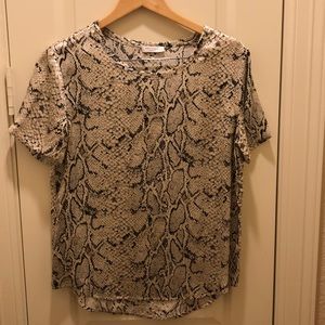 Silk T-shirt